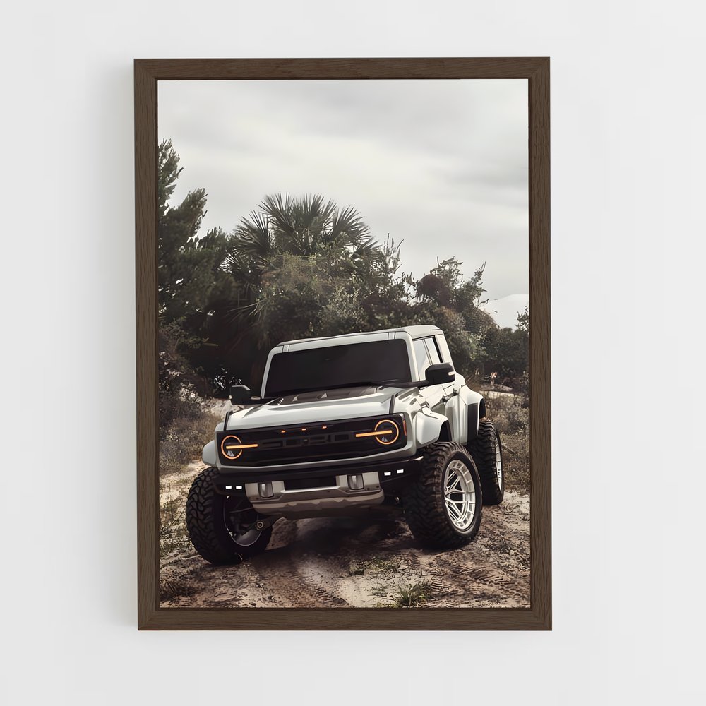 Poster Aventures en Tout-Terrain – affiche Ford (vue 5)